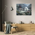thumbnail image 3 of Dubravko Raos 44x31 Gallery Wrapped Canvas Wall Art Titled - Country Manor, 3 of 4