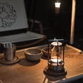 thumbnail image 4 of Lámpara de Escritorio LED Luz de Mesa Inalámbrica Puerto de Carga USB Alimentado por Batería Recargable 3 Niveles de Brillo Regulable para Restaurante de Hotel Moderno Al Aire ANGGREK  Otros, 4 of 8