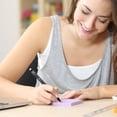 thumbnail image 5 of 6 Pack Erasable Gel Ink Pens - Retractable 0.5mm Smooth Writing Pens - Colored Friction Erasable Ballpoint - Pink, 5 of 8