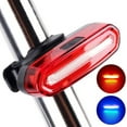 thumbnail image 1 of Luz trasera LED COB para bicicleta, lámpara de advertencia para bicicleta de carretera MTB con carga USB (rojo y azul) Ndcxsfigh  Accesorios para bicicletas, 1 of 3