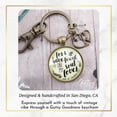 thumbnail image 5 of Love My Wife Gutsy Goodness Bronze Keychain For I Found The One My Soul Loves Romantic Jewelry Gift Heart, 5 of 8