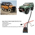 thumbnail image 3 of Impermeable 150A ESC, BEC 5A 5.8V Black Fácil Programación 150A Esc sin Escobillas para un AutomÓvil 1/8 RC para modelos de control remoto remoto para lipo de 2-4s, 3 of 7