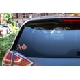 thumbnail image 3 of Pro-Graphx Alpha Phi Greek Sorority Sticker Decal, 2.5 Inches Tall, Coral, 3 of 7