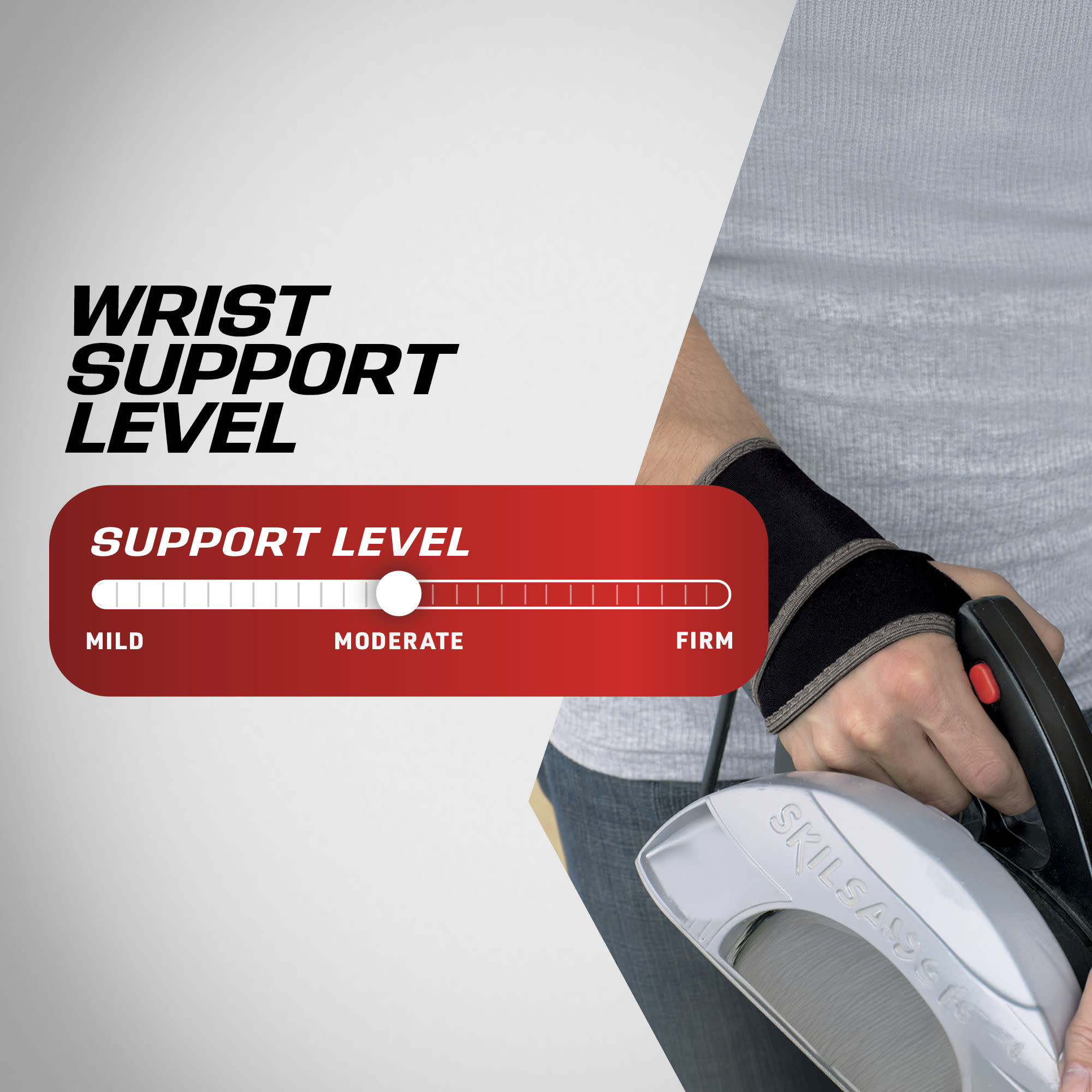ACE Brand Adjustable Wrist Support Brace, Black photo 6