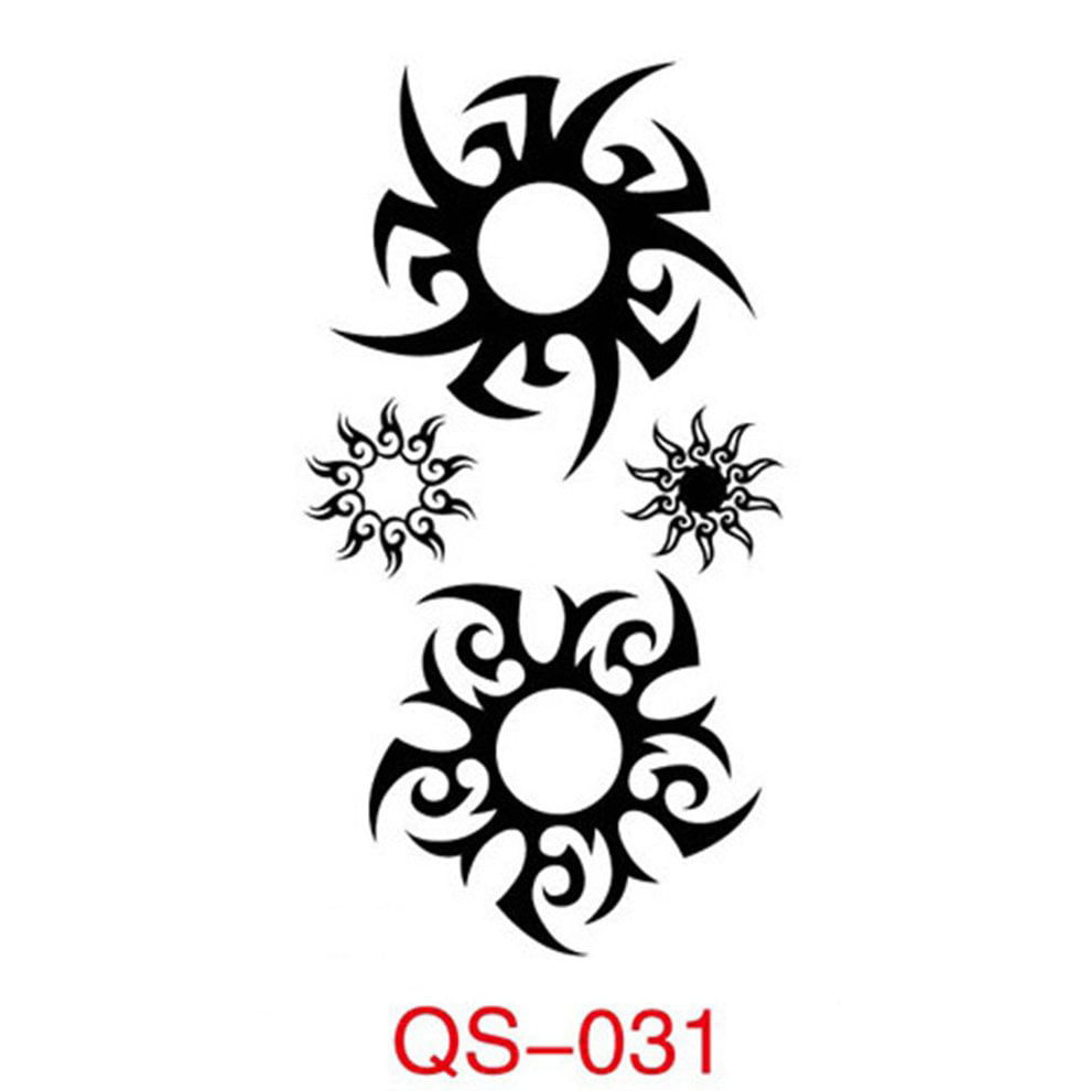 Inglés Cat Pentagram Diamond Harajuku Personalidad Pegatina de tatuaje lindo QS-176 