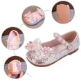 thumbnail image 5 of SXcggal Children Shoes Flat Bottomed Cartoon Sandals With Diamonds Fashionable Outdoor Sequin Princess Single Shoes Lightweight Leisure Comfortable Kid Sandal, 5 of 9