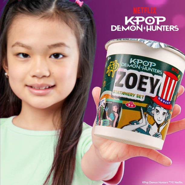 Netflix KPop Demon Hunters Zoey Stationery Set Gift Kit - Walmart