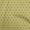 thumbnail image 1 of oneOoneCottonCambricOliveGreenFabricGeometricLinesHeptagonFabricForSewingPrintedCraftFabricByTheYard56InchWide, 1 of 4