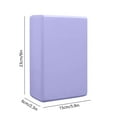 thumbnail image 2 of Yoga Block, Exercise Equipment, High Density EVA Non Slip Waterproof Support for Yoga, Pilates, Stretching, Fitness, Rehabilitation, Portable, Durable, 2 of 7