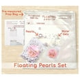 thumbnail image 2 of 300 Floating Rose Pearls - Shiny - Jumbo Sizes - Must Have Tranparent Water Gels KIT for The Best Floating Effect - Fills 4 GL of Gels for Vase Decorations-Warm White Submersible Lights, 2 of 5