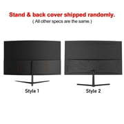 Gawfolk 27 Curved Gaming Monitor 200Hz 1080P Full HD, 1800R AMD FreeSync, Frameless Design, Built-in Speakers, Eye Care, Wall Mountable, DP/HDMI (Black)