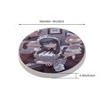 thumbnail image 3 of Posavasos de tierra de diatomeas absorbente Spy x Family, aislamiento antideslizante de tierra de diatomeas inodoro que protege la superficie de la mesa contra daños Talla única, 3 of 7