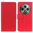 thumbnail image 1 of For Oppo Reno12 F 5G Case PU Leather Stand Wallet Phone Cover - Black, 1 of 5