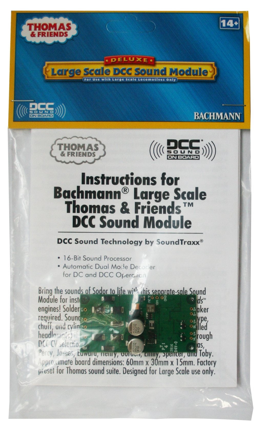 Bachmann 44958 G Thomas & Friends Sound & DCC Module/Decoder