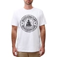 thumbnail image 1 of Stamp Of Buddhism Printed Cotton Short Sleeves Round neck Men T-shirt MTS_00 3XL, 1 of 1
