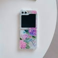 thumbnail image 3 of Allytechgroup Flower Series Slim Phone Case for Samsung Galaxy Z Flip 5, Soft TPU Back Cover with Hand Wrist Stylish Shockproof Bumper Case for Galaxy Z Flip5, T18, 3 of 10