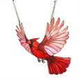 thumbnail image 2 of Birds 2D Acrylic Holiday Ornament with Stained Glass Effect, Window Hanging Suncatcher for Family Friends, Holiday Decorations, Birthday Gift, 2 of 7