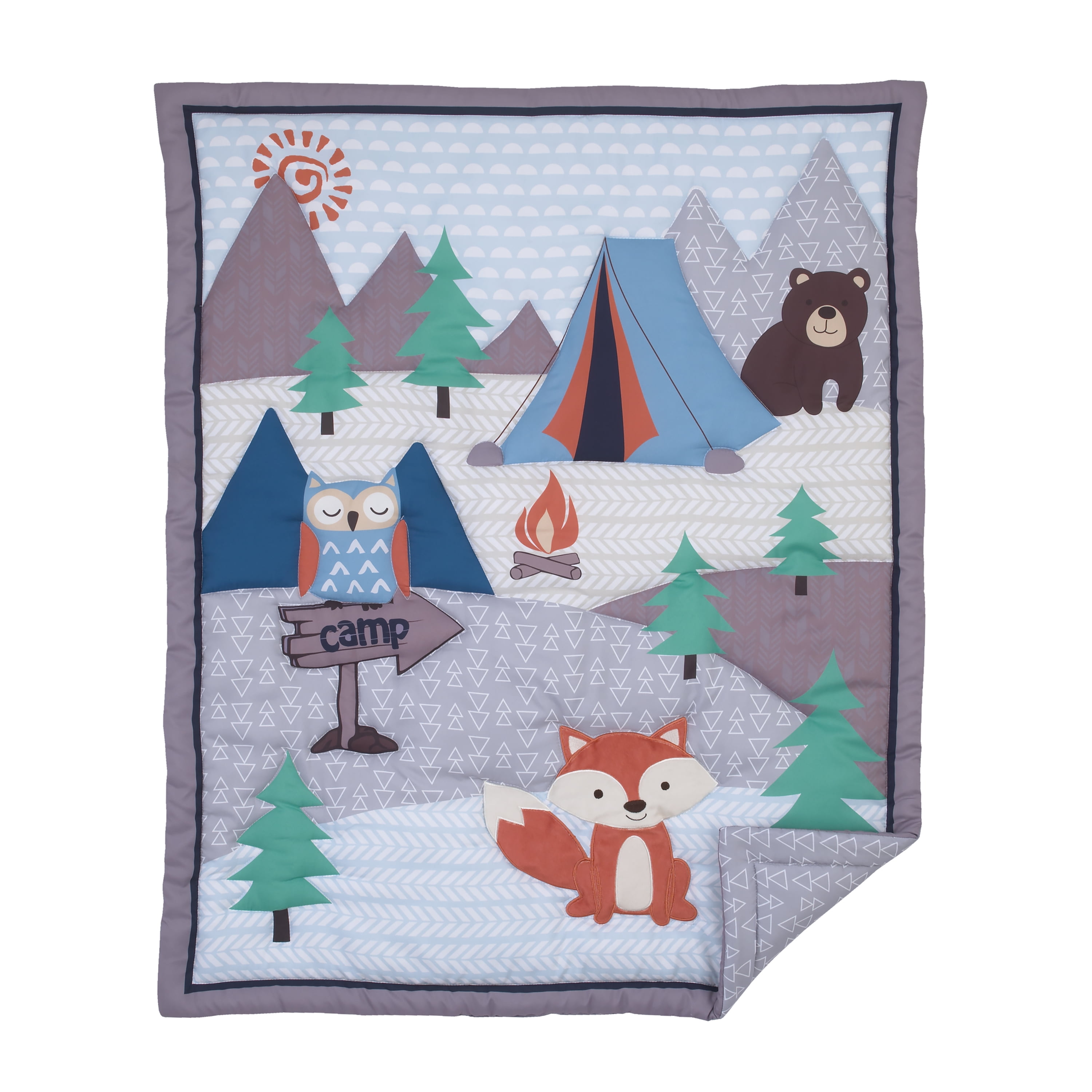 fox crib bedding walmart