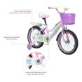 thumbnail image 2 of Bicicleta Entrenadora AEIOU Qk-08 Canastilla R12 Morado, 2 of 4