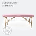 thumbnail image 3 of Juego de Sabanas de Microfibra La Nueva Perla Palo de Rosa para Camilla de Masaje Spa, 3 of 8