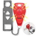 thumbnail image 1 of Portable Door Lock SECURITYMAN SMPALMLOCKR w/ Alarm 130dB, 1 of 7