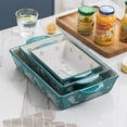 thumbnail image 3 of Baking Dish Ceramic Lasagna Pan Casserole Dish Piece Bakeware Sets Baking Dishes Baking Set Baking Dish Set, 3 of 6