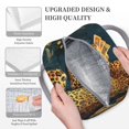 thumbnail image 3 of Lukts Leopard Reading Tarot Cards Print Portable Lunch Bag, Lunch Bag Picnic Bag - Waterproof, Heat-insulating and Cold-insulating, Suitable for School, Work, 3 of 6