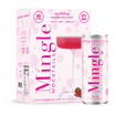 Mingle Mocktails Non-Alcoholic Sparkling Raspberry Rose Mocktail, 4 ...