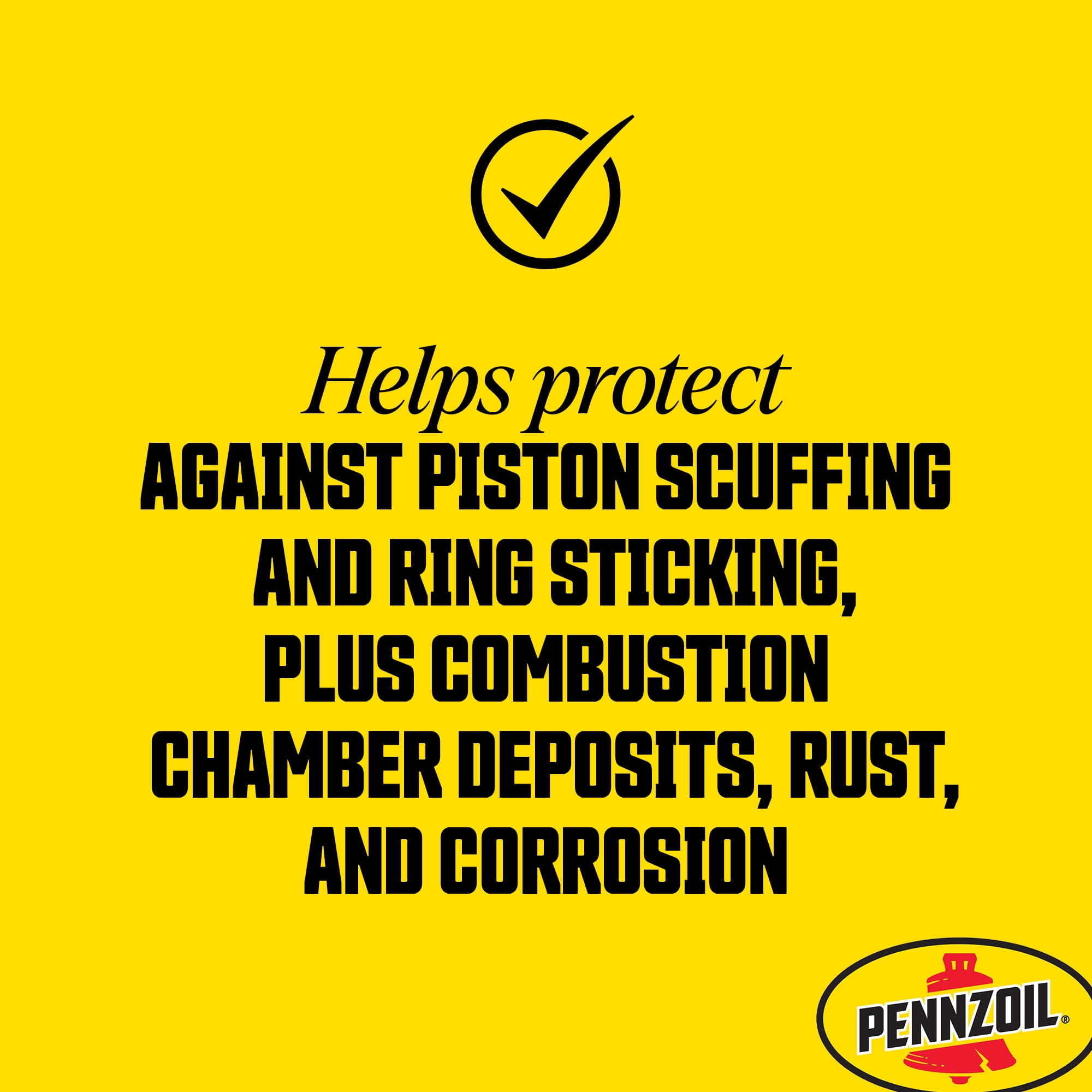 Pennzoil Marine Premium Plus 2-Cycle Synthetic Blend Engine Oil, 1 Gallon