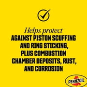 (2 pack) Pennzoil Marine Premium Plus 2-Cycle Synthetic Blend Engine Oil, 1 Quart