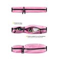 thumbnail image 2 of Cinturón para correr Fitgriff® para hombre y mujer, color rosa, cintura de 62 a 90 cm, 2 of 6