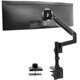 thumbnail image 1 of Brazo de Monitor de Aluminio Vivo Negro para Monitores Ultra Anchos 49 Pulgadas con Soporte USB y Aj, 1 of 9