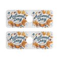 thumbnail image 7 of Yayeee Faucet Mat for Kitchen Sink 14.7" Diatomite Long Splash Guard Pad, Autumn Day with Cocoa Pattern, 2 Pack, 7 of 7
