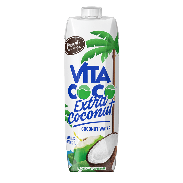 Vita Coco Extra Coconut Coconut Water, 1 Liter, 3 Pack photo 2