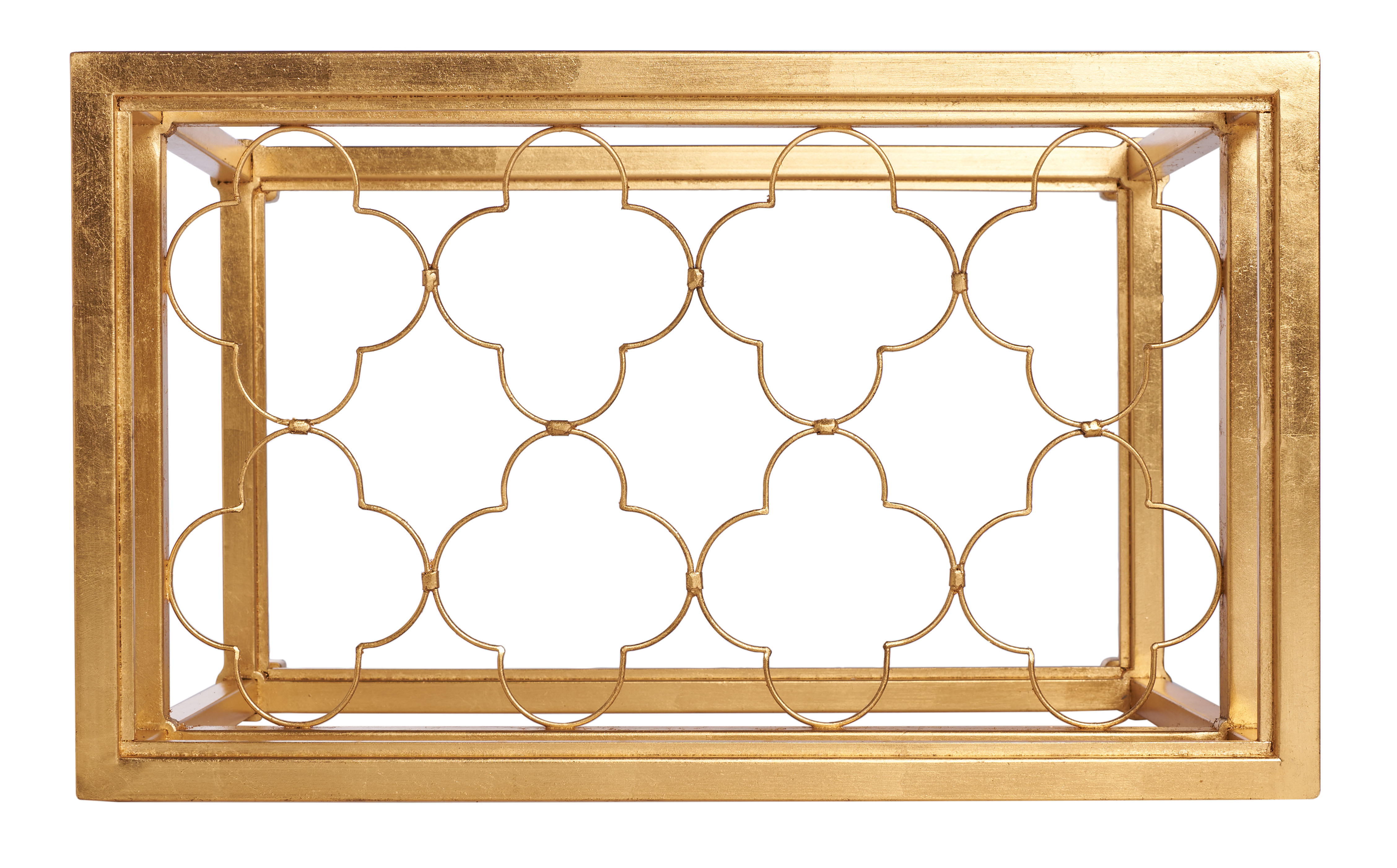 SAFAVIEH Couture Hanzel Glam Glass Top Metal End Table, Gold/Glass