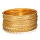 thumbnail image 1 of Nvzi Pulseras delicadas, pulseras modernas en capas, regalos apilables, 10 piezas, oro E, 1 of 4