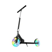 Jetson Galaxy Big-Wheel Light-Up Kick Scooter, Black
