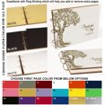 thumbnail image 6 of Darling Souvenir Personalized Engraved Laser Cut Wedding Guest Book Wooden Cover Sign-in Book Registry Guestbook Scrapbook-Z6, 6 of 7