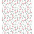 thumbnail image 3 of Floral Duvet Cover Set, Rose Petals Blossoms Romantic Plants Wedding Love Watercolor Print, Decorative 2 Piece Bedding Set with 1 Pillow Shams, Twin Size, Pale Pink Turquoise, by Ambesonne, 3 of 3