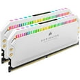 thumbnail image 6 of Corsair Dominator Platinum RGB 32GB (2x16GB) DDR5 DRAM 5600MHz C36 Memory Kit, White, 6 of 11