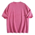 thumbnail image 2 of Soft Cotton Classic T-Shirt - ComfortableCute Softball Graphic Tee with Rainbow Letters And Baseball Accents Ladies Top, 2 of 5