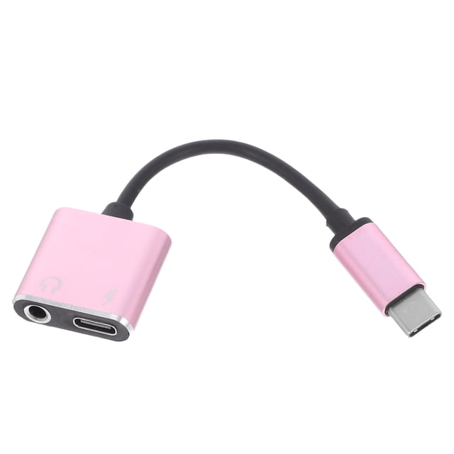 BALAHAPY Adaptador Type- Y Carga Dorado Con Chip Para Y Compatible Con Smartphones