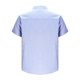 thumbnail image 4 of Blusa y camisa de manga corta con cuello vuelto para hombre, blusa informal de moda con botones y retazos, blusa de manga corta con cuello alto, blusa de poliéster para hombre, 4 of 6