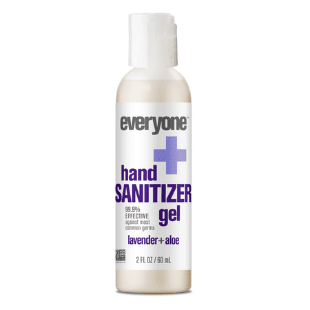 - Everyone Lavender Aloe Hand Sanitizer Gel Antibacterial 2 Oz