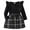 Black, variant on newwalpole Toddler Girl Fall Winter Clothes Cute Puff Sleeve Top Plaid Mini Skirt Girls A-line Dress White for Size 3-4 Years