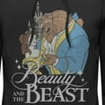 thumbnail image 2 of Men's Beauty and the Beast Classic Pull Over Hoodie Black X Large, 2 of 4