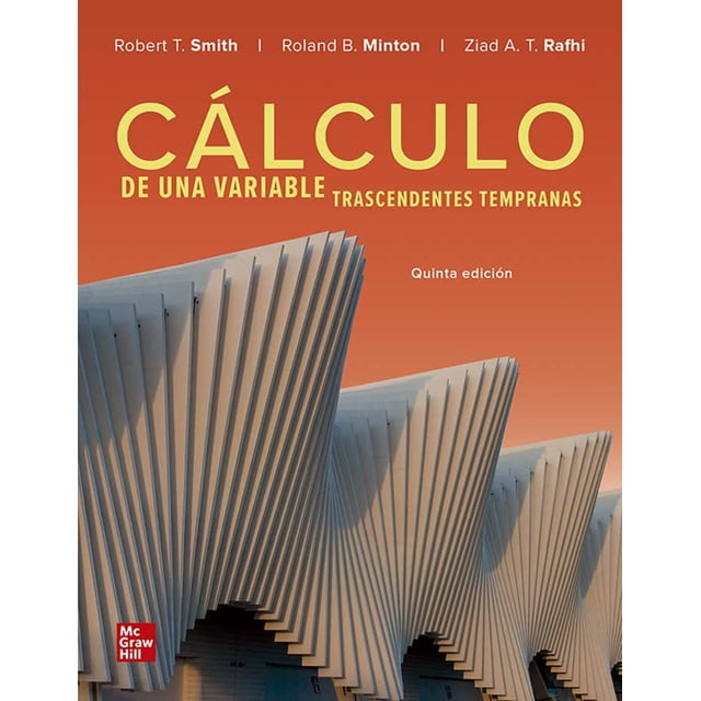 CALCULO DE UNA VARIABLE CON TRASCENDENTES TEMPRANAS MCGRAW HILL Pasta Blanda