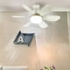 thumbnail image 5 of E26/27 ventilador de enchufe luz LED ventilador de bombilla regulable 40W/30W para dormitorio cocina, 5 of 8
