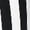 Black, variant on World of Leggings Buttery Soft Black and White Wide Stripe Joggers - X-Large