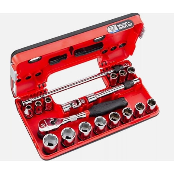 Craftsman CMMT45753V V-Series 3/8" Drive Metric Socket Set
